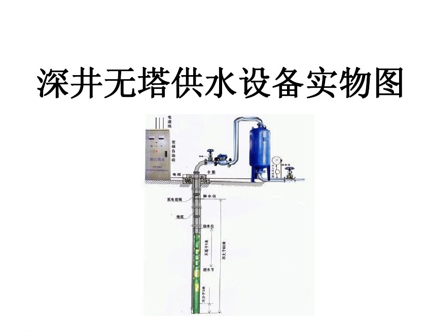 江门蓬江区井泵无塔式供水设备